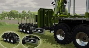 SaddleTrac WoodShuttles v3.0.1 FS22 [Download Now]