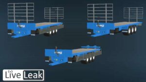 Stewart GX Tri-axle Flatbed v1.0 FS22 [Download Now]