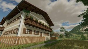 Upperbavarian Farmhouse With Workshop v1.0 FS22 [Download Now]