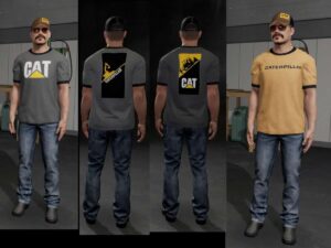 Cat themed clothing pack v1.0 FS22 [Download Now]