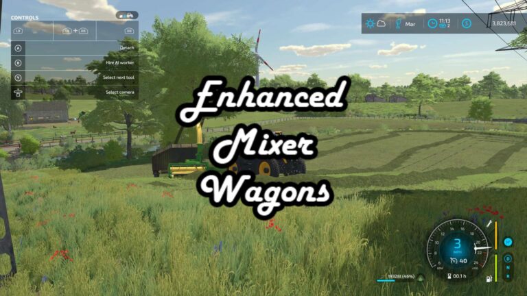 Enhanced Mixer Wagons v1.0 FS22 [Download Now]