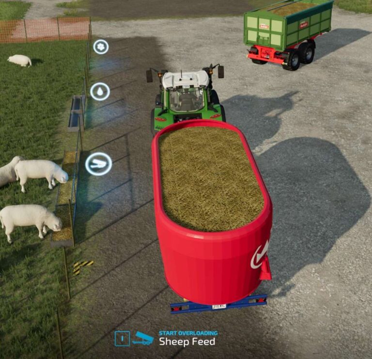 Enhanced Sheep Feeding v1.0 FS22 [Download Now]