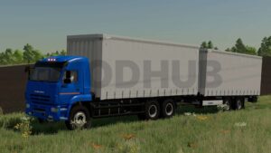 Kamaz 6520 Curtain v1.0 FS22 [Download Now]