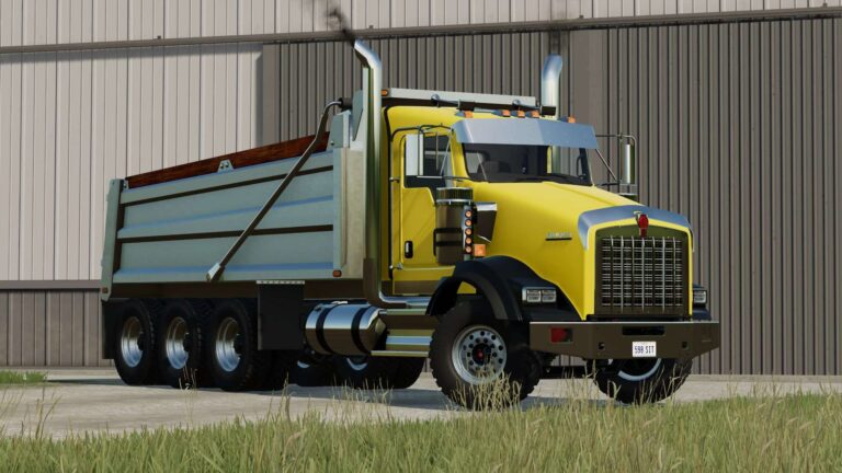 Kenworth T800 Dump Truck v1.0.0.2 FS22 [Download Now]