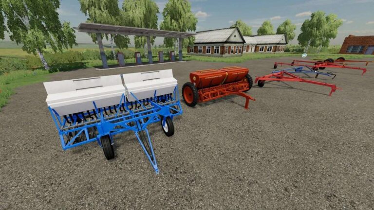 SZP-3.6 and a set of couplings v1.0 FS22 [Download Now]