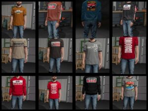 Truck brands Clothing pack v1.0 FS22 [Download Now]