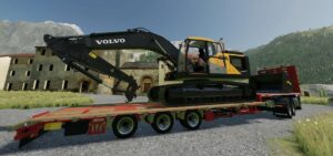 VOLVO EC300EL v1.0 FS22 [Download Now]